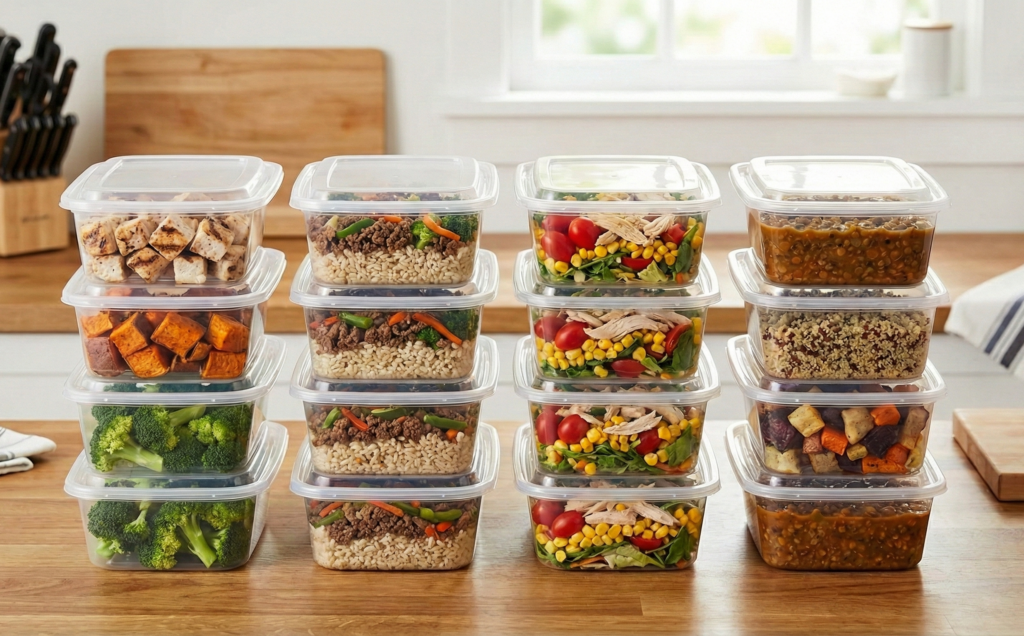 Guia técnico de precificação para marmitas fitness. Análise de custos de 5 cardápios completos e sugestão de preços de venda para maximizar lucros.