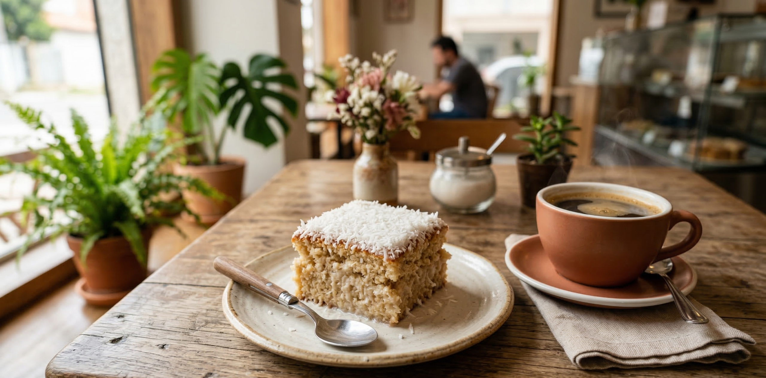 Como Fazer o Melhor Bolo de Coco Gelado Fitness (Molhadinho e Saudável!)